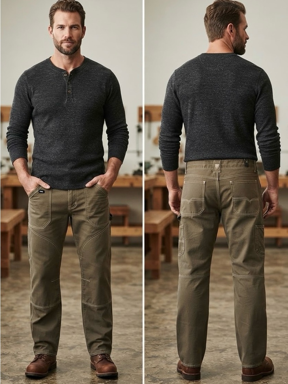 Kuhl Men's brown Straight Jeans size 38X30